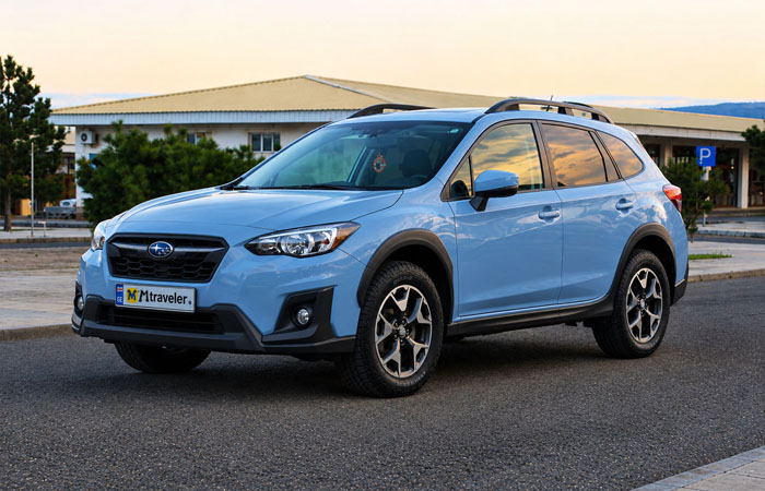 Subaru Crosstrek 2020 rental car in Tbilisi, Georgia